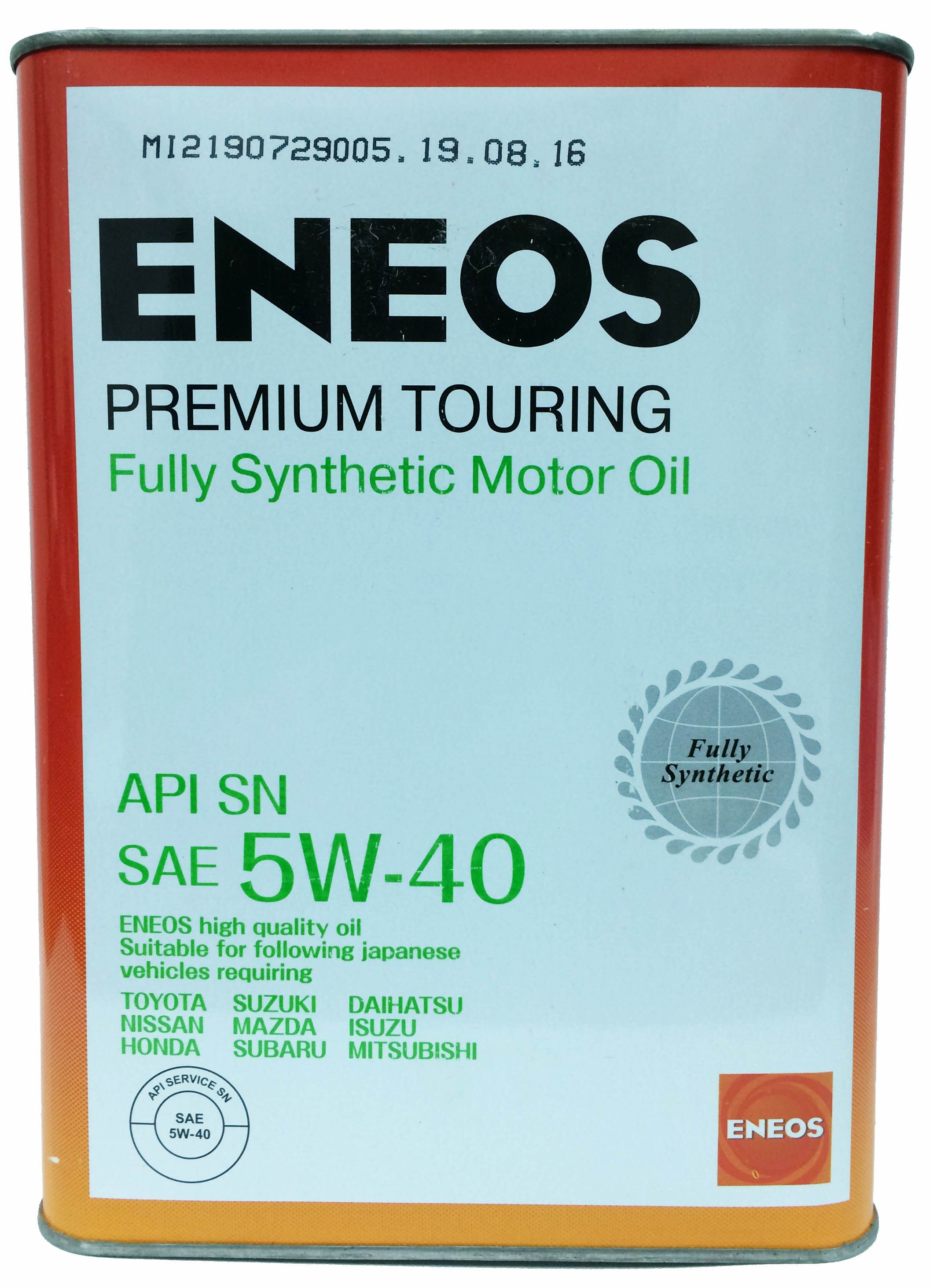 Моторное масло eneos premium touring. ENEOS Premium Touring SN 5w-40 4 л. Масло моторное ENEOS Premium Touring SN 5w-40. ENEOS Premium Touring 5w-40 артикул. Масло синтетика ENEOS Premium Touring SN 5w40.
