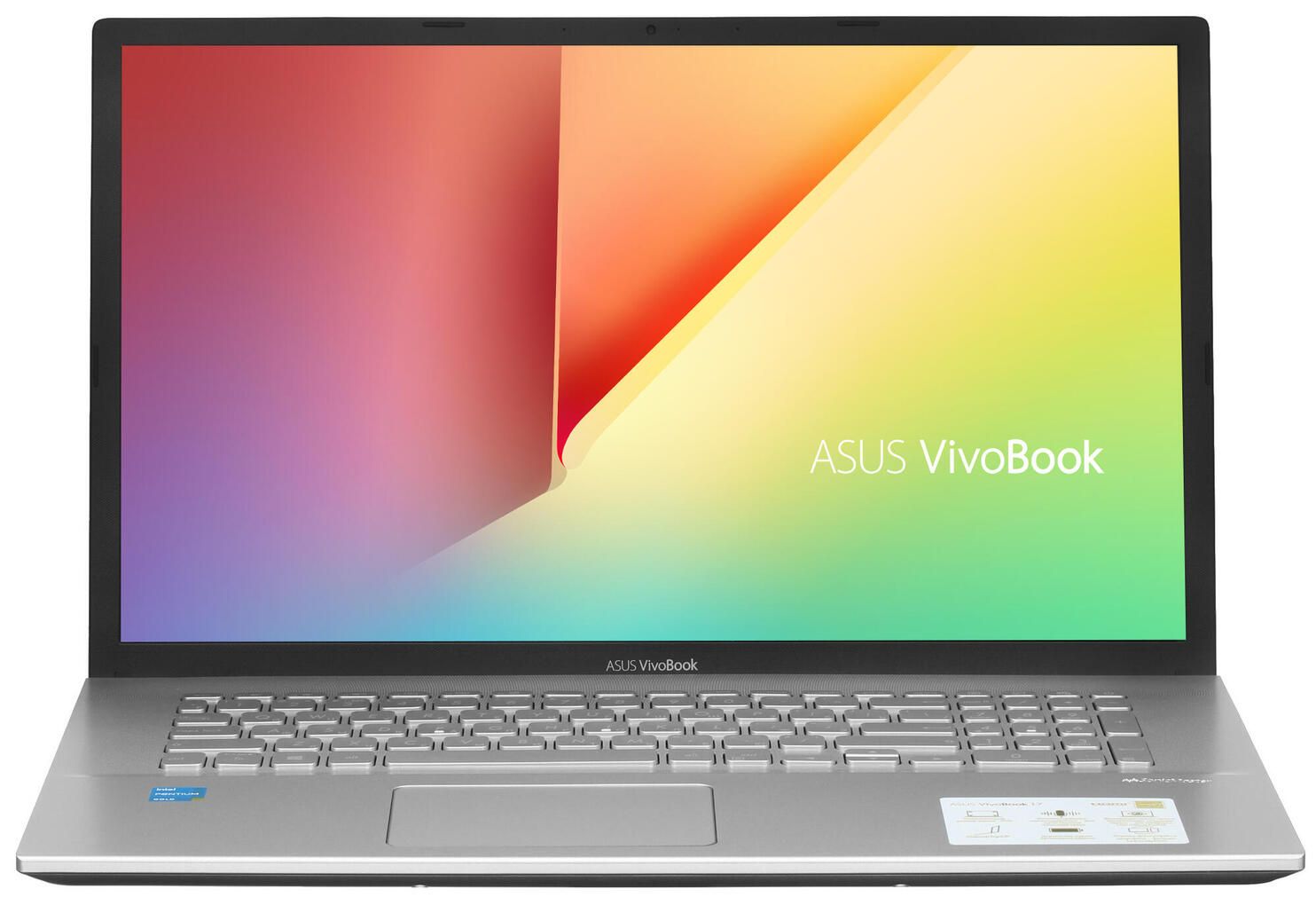 ASUSVivoBook17K712EA-BX467WНоутбук17,3",IntelPentiumGold7505,RAM8ГБ,SSD256ГБ,IntelUHDGraphics,WindowsHome,(90NB0TW3-M06430),серебристый,Русскаяраскладка