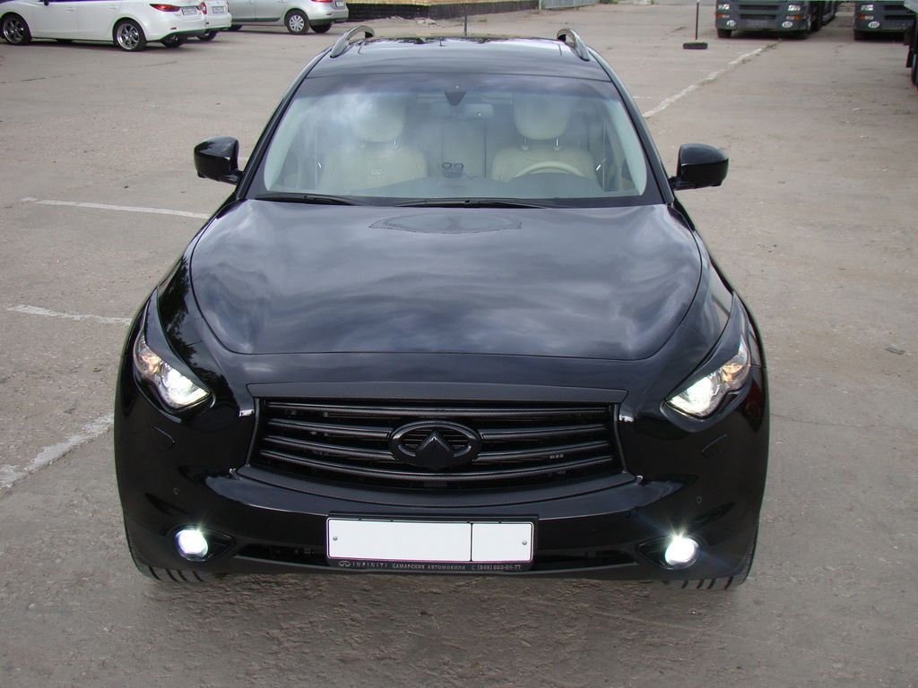 Как снять фару на инфинити qx 70 Реснички на фары INFINITI FX-35-37 QX-70 08-13 крашеные черные купить по низкой 