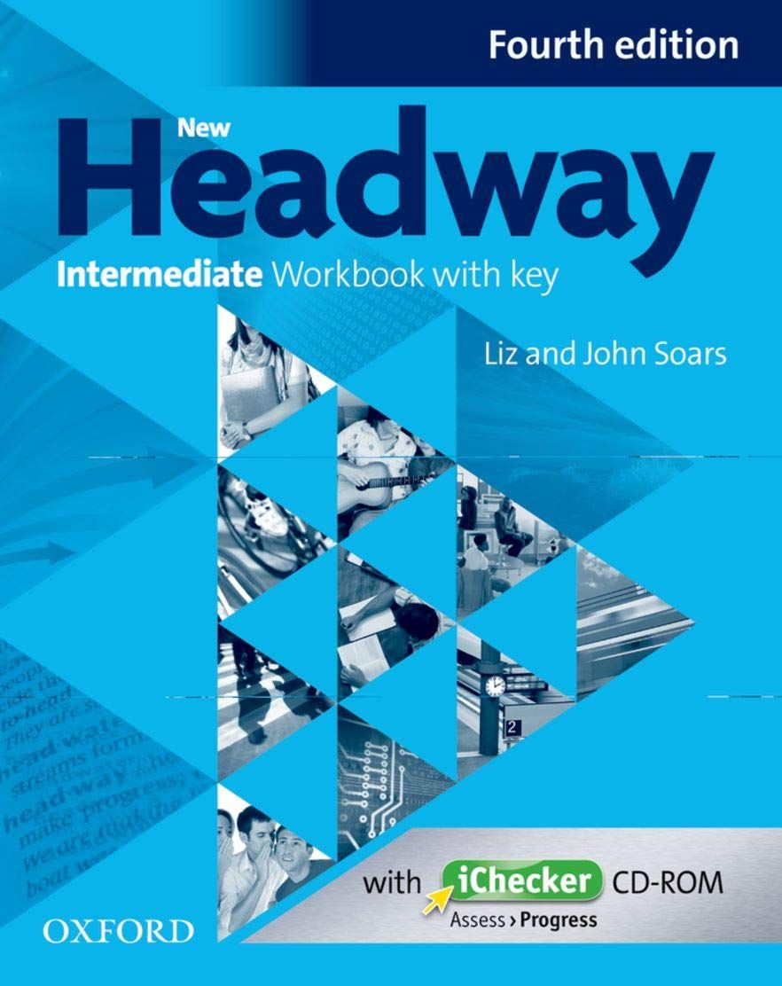 New Headway (4th edition) Intermediate Workbook with Key - купить с  доставкой по выгодным ценам в интернет-магазине OZON (826815446)