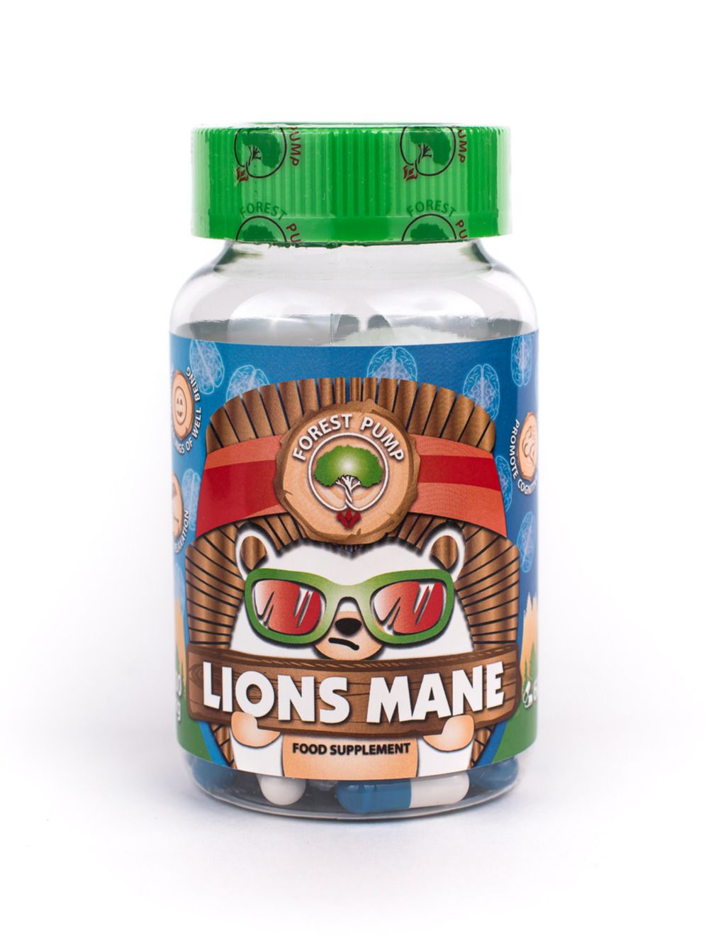 Ежевикгребенчатый(Ежовик)LionsMane500mg/Ноотроп/60капсул