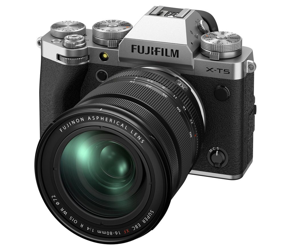 Беззеркальный фотоаппарат Fujifilm X-T5 Kit XF 16-80mm серебристый