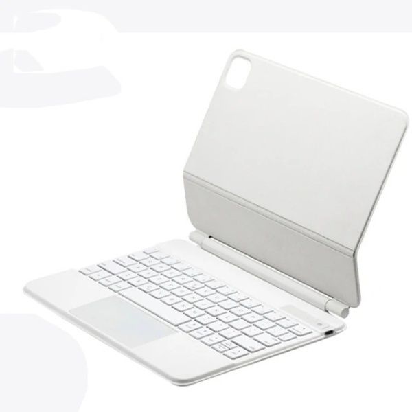 Чехол-клавиатураKeyboard,цветБелыйдляiPadPro11"2020-2021-2022года.iPadAir4,5поколения(2020-2022)Русско-АнглийскаяраскладкаVersio