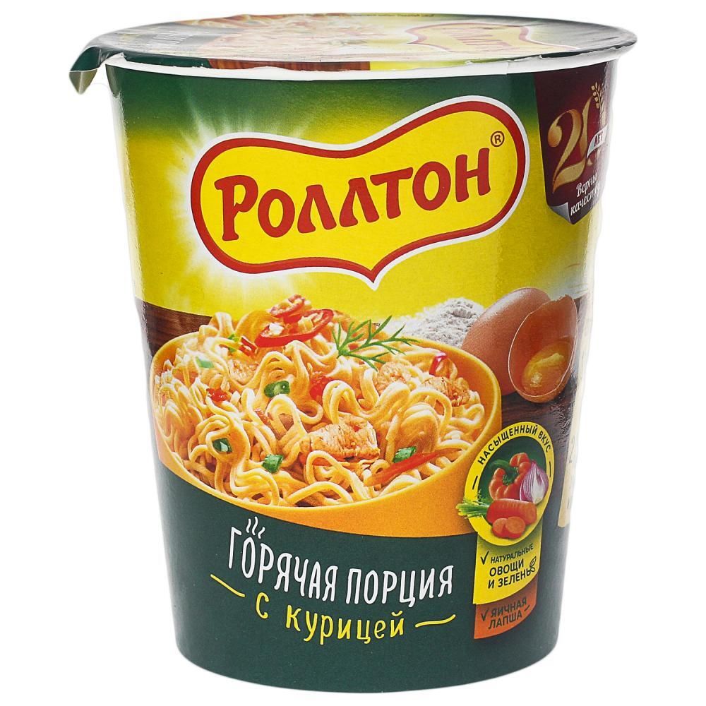 Роллтон с курицей фото