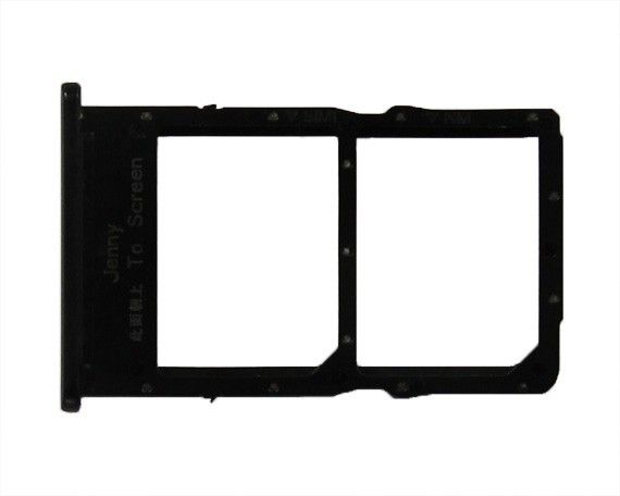 Держатель SIM Huawei P40 Lite черный