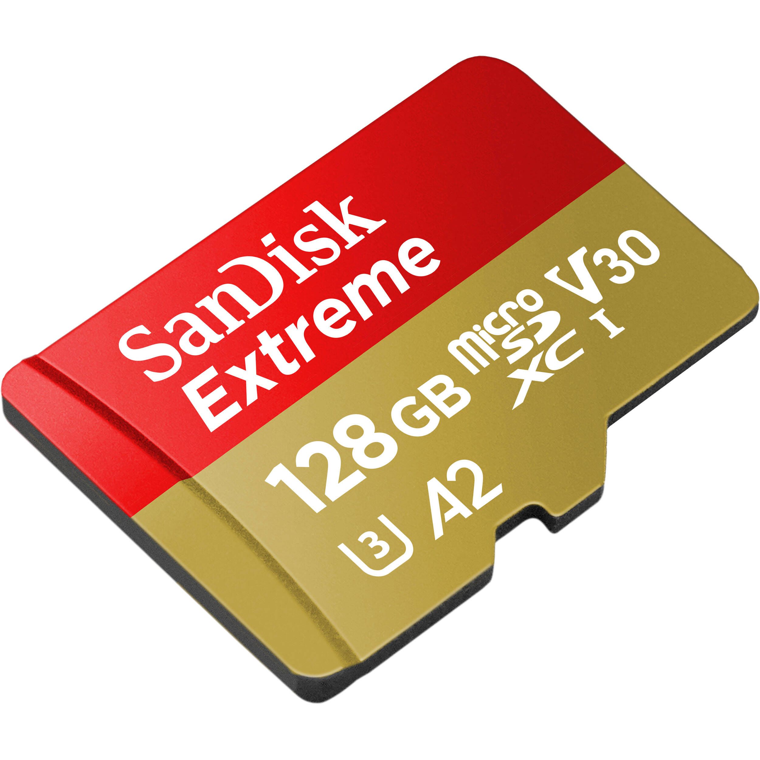 Microsd карта 128 гб. Карта памяти SANDISK Micro SDXC 128gb. SANDISK extreme UHS-I (u3) 256 GB. Карта памяти SANDISK extreme MICROSDXC class 10 UHS class 3 v30 a2 160mb/s 128gb + SD Adapter. SANDISK extreme 128gb MICROSD.