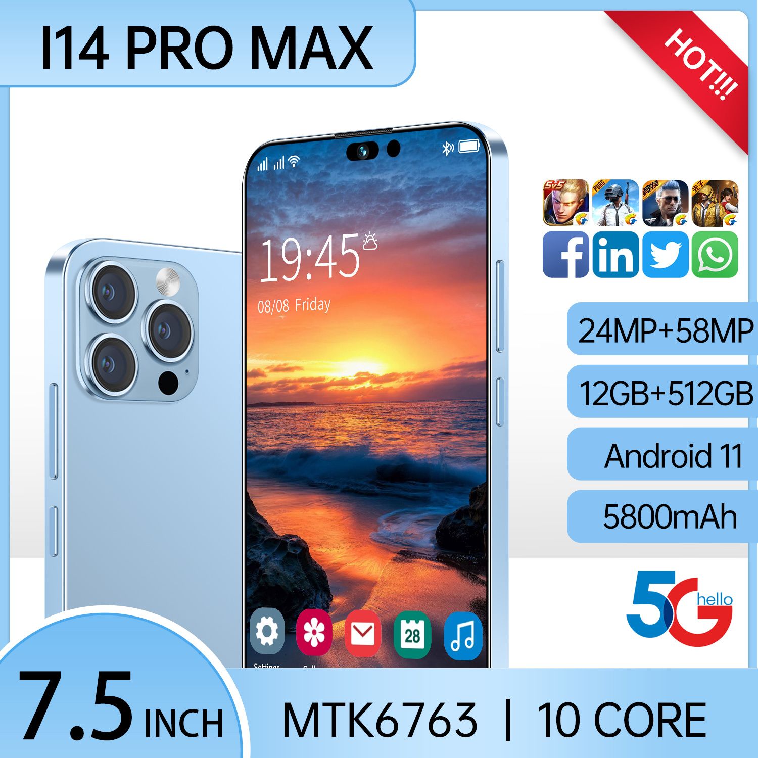 Смартфон i15pro max