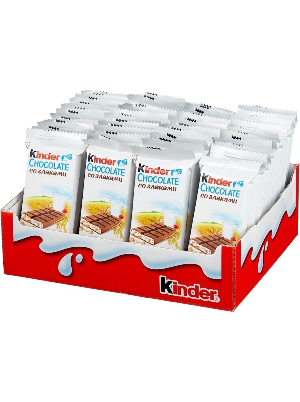 Kinder 1 2. Шоколад молочный Киндер/Кантри со злаками 23,5 г. Kinder Chocolate Country со злаками 23.5г. Киндер шоколад со злаками т1 23,5г т40шт. Батончик Киндер Кантри 24 гр.