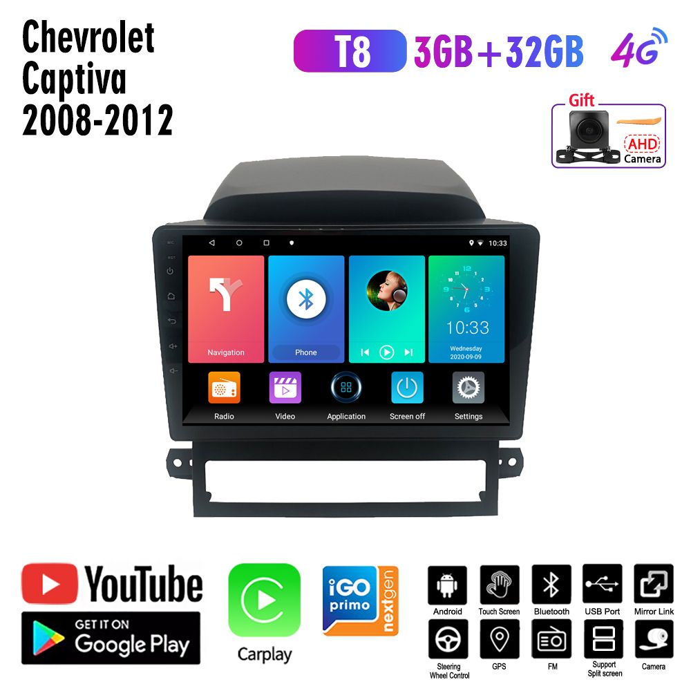 Auto carplay dsp 4g lte gps