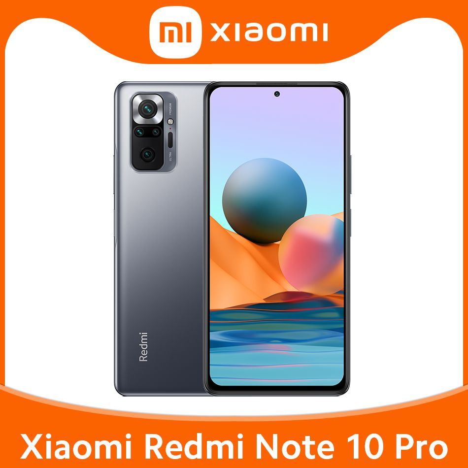 Смартфон Xiaomi Глобальная версия Redmi Note 10 Pro - купить по выгодной  цене в интернет-магазине OZON (860249008)