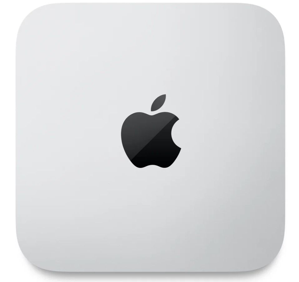 Apple Мини-ПК Mac mini (Apple M2 (8C CPU, 10C GPU), RAM 8 ГБ, SSD 256 ГБ, Apple M2, iOS), A2686, серебристый