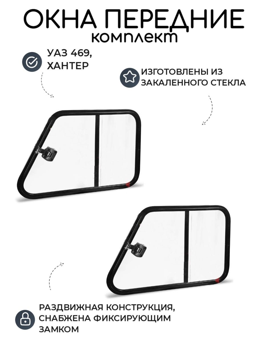 Форточки На Уаз Хантер Раздвижные Купить