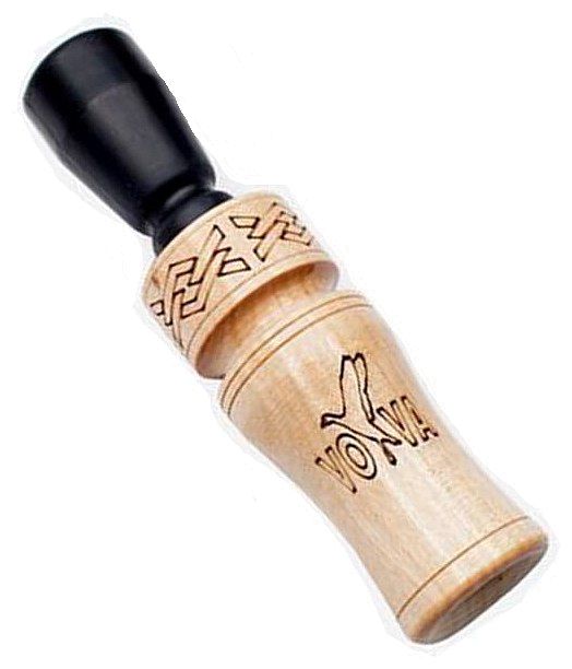 Манок ЗС, на утку, однолепестковый, черный