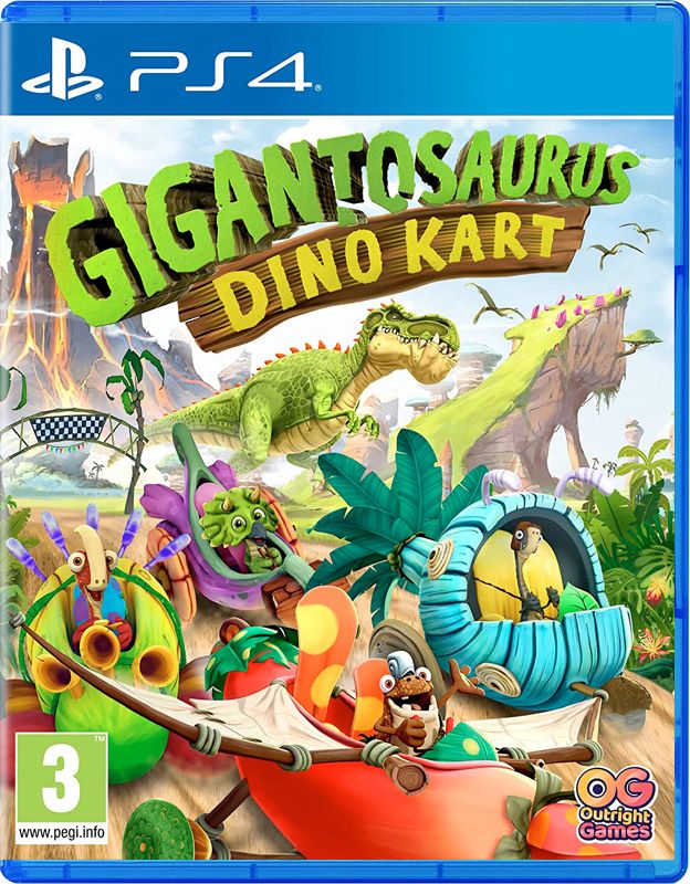 Игра Gigantosaurus: Dino Kart для PS4