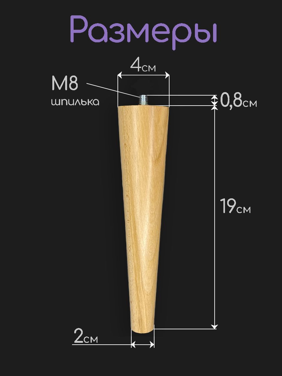 Ножки для тумбы 20 см