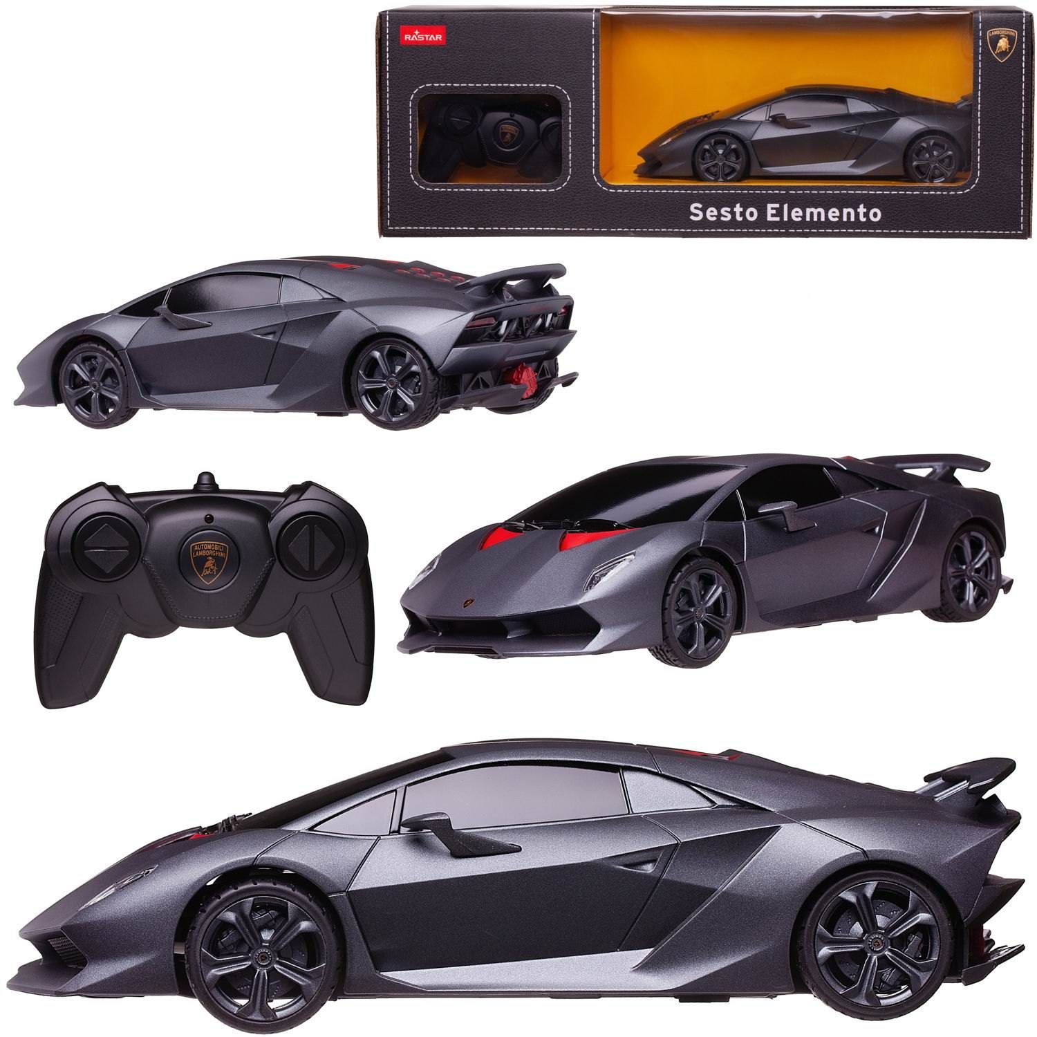 Машина р/у 1:18 Lamborghini Sesto Elemento Цвет Серый - купить с доставкой  по выгодным ценам в интернет-магазине OZON (270577167)