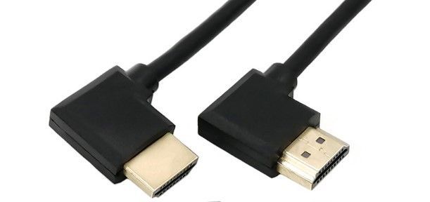 HDMI кабель угловой 90 градусов. Кабель HDMI угловой.