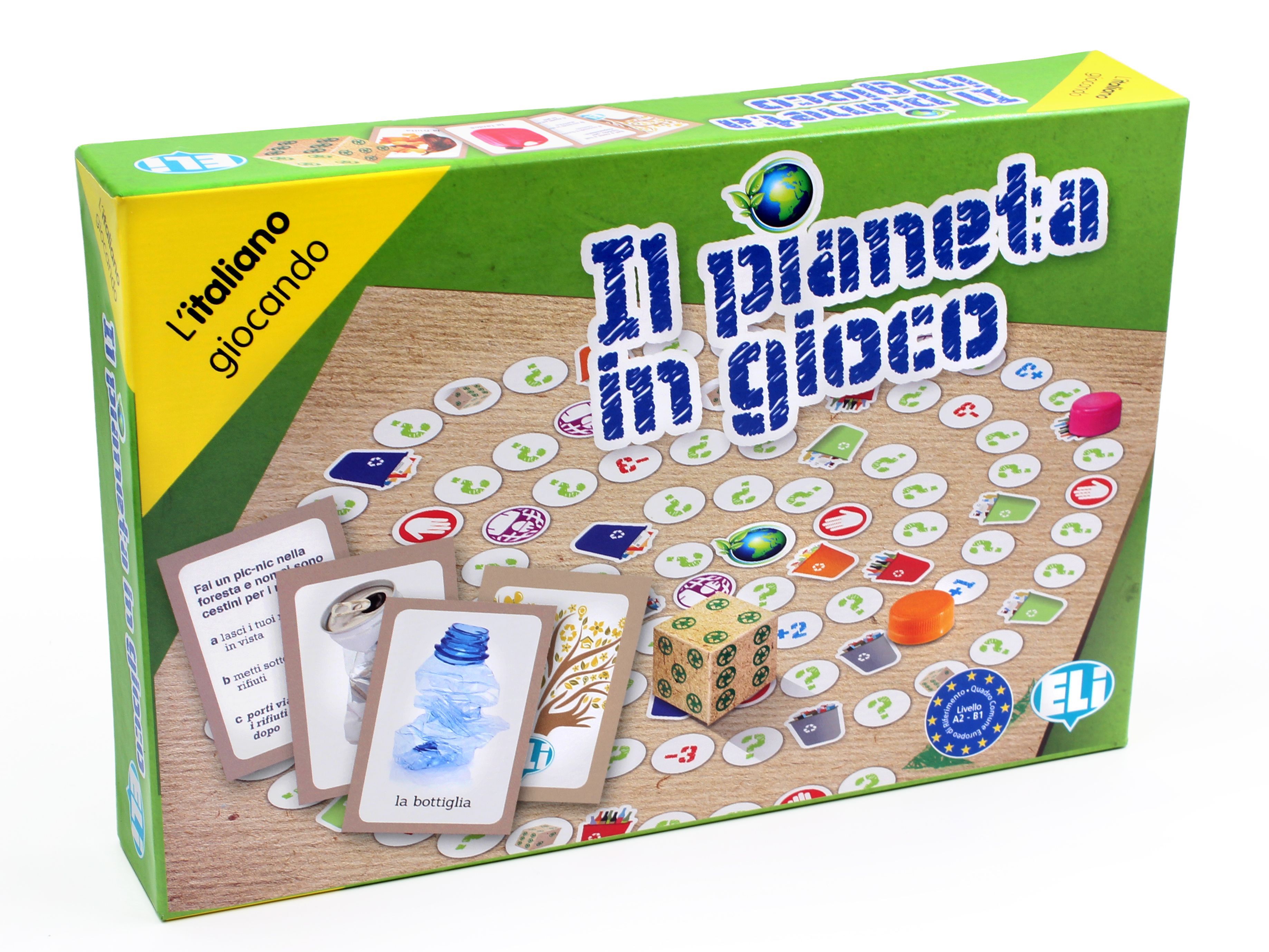 IL PIANETA IN GIOCO (A2-B1) / Обучающая игра на итальянском языке "Наша планета"