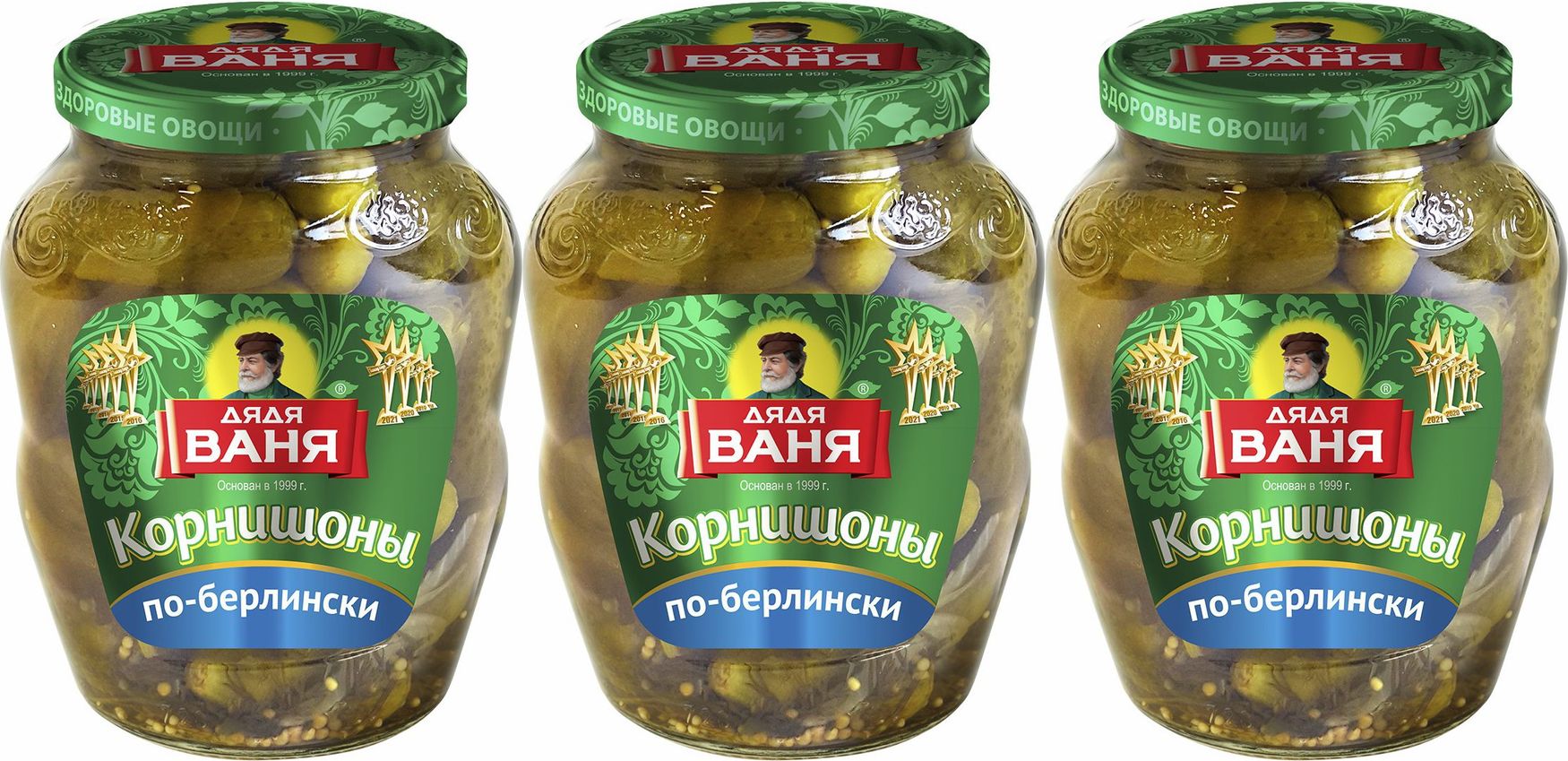 Огурцы Маринованные Дядя Ваня по Берлински купить на OZON по низкой цене