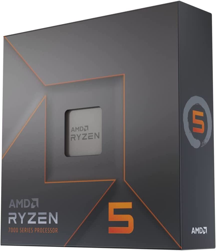 Процессор CPU AMD Ryzen 5 7600X AM5 (100-000000593WOZ) (4.7GHz/AMD Radeon) Box w/o cooler