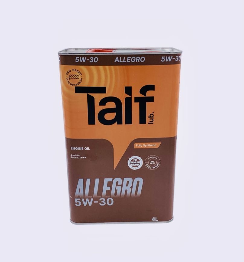 Taif allegro 5w 30 отзывы