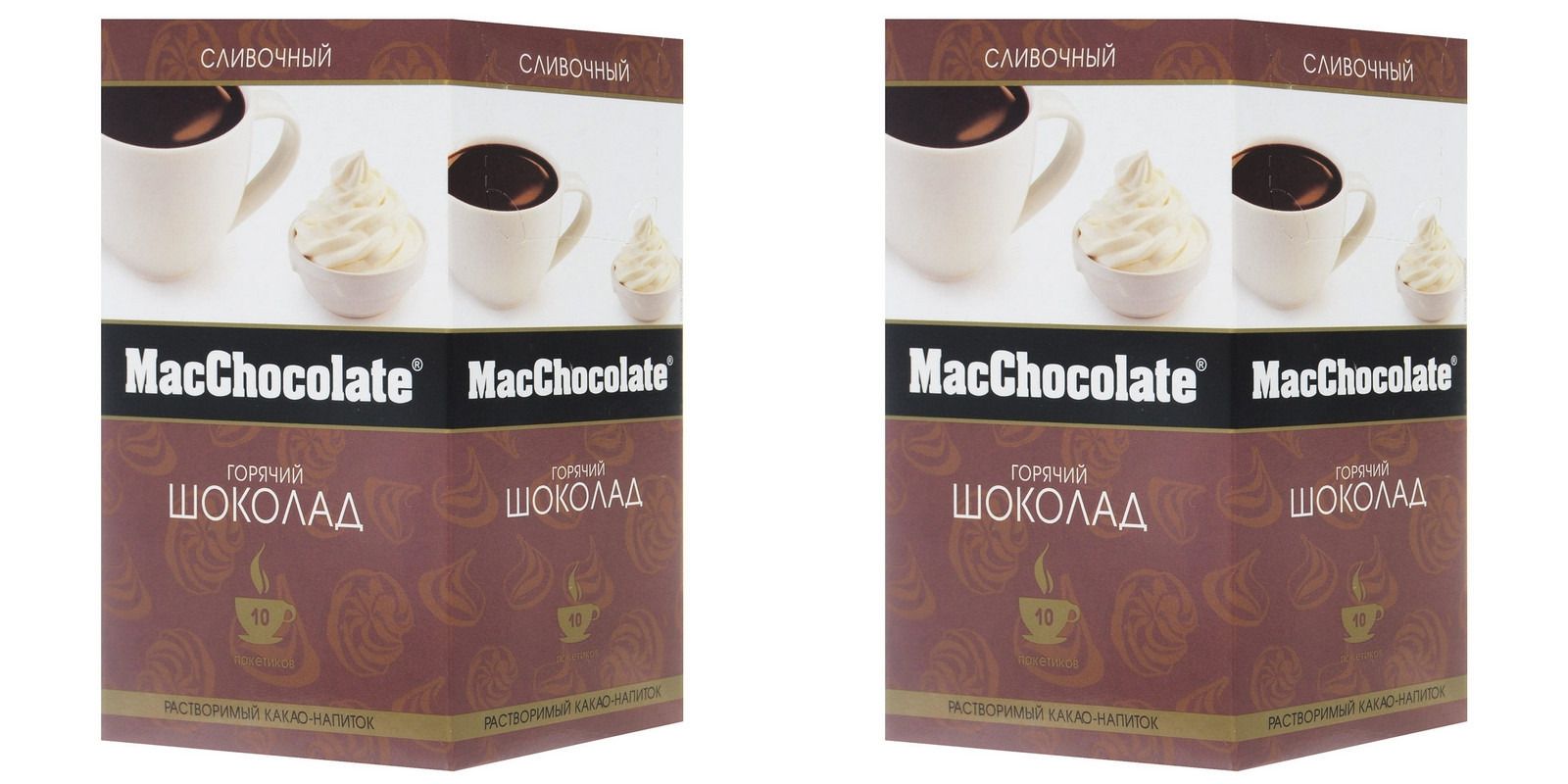 Macchocolate горячий шоколад растворимый в пакетиках