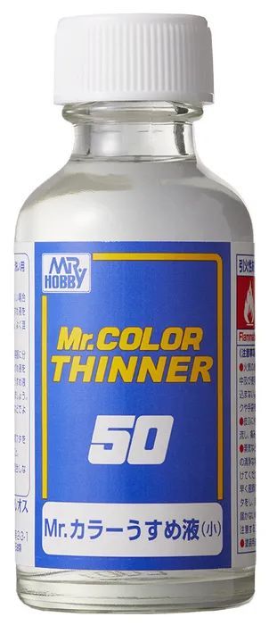 Разбавитель для акриловых красок MR.HOBBY Mr.Color Thinner, 50 мл. T-101