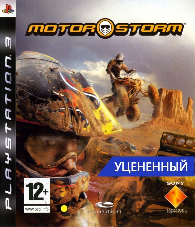 Игра Motorstorm (PlayStation 3, Английская версия)