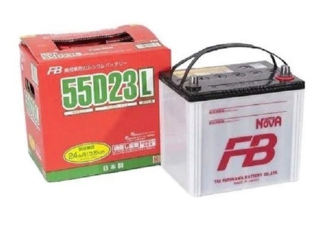 Аккумулятор автомобильный Furukawa Battery FB SUPER NOVA 55D23L 60 Ач 550 А обратная полярность, 230x169x220