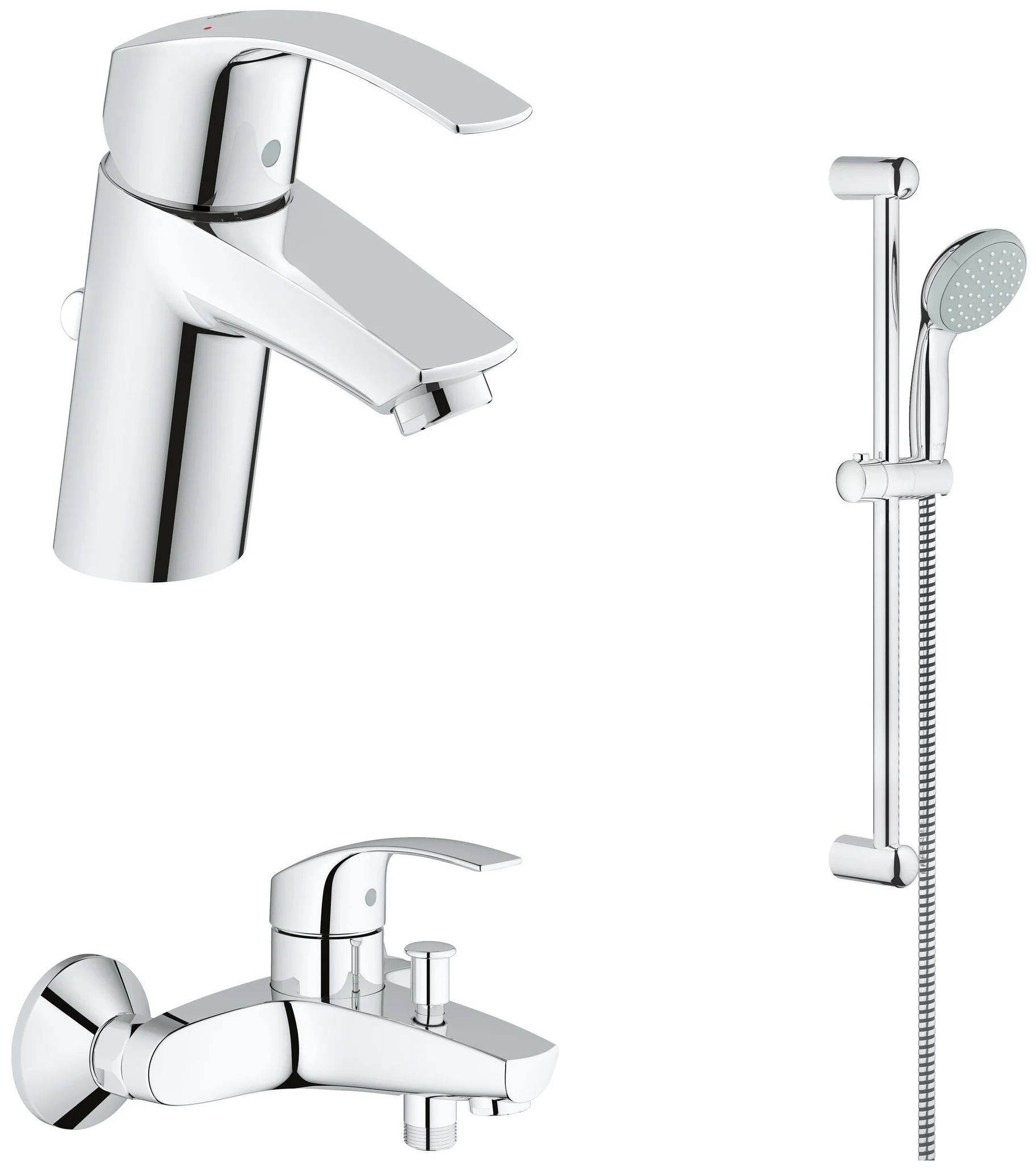 Готовый комплект для ванной комнаты grohe