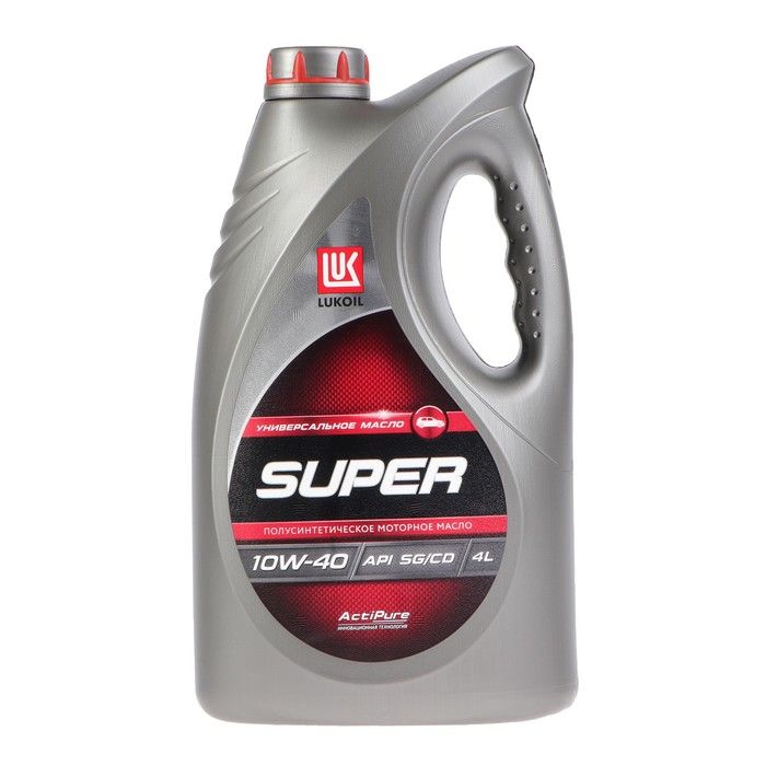 Lukoil super, Semi-Synthetic 10w-40, API SG/CD 20л. Моторное масло Лукойл супер 10w 40 1 литра. 19192 Лукойл. Лукойл супер 4+1.