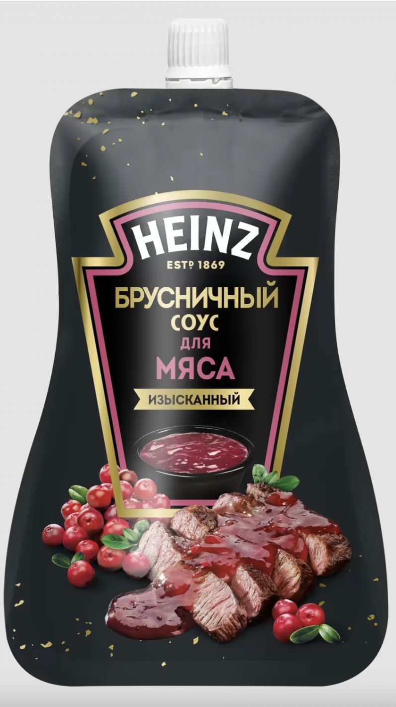 Соус HEINZ Брусничный (2 шт по 200г) - купить с доставкой по выгодным ценам  в интернет-магазине OZON (968434776)