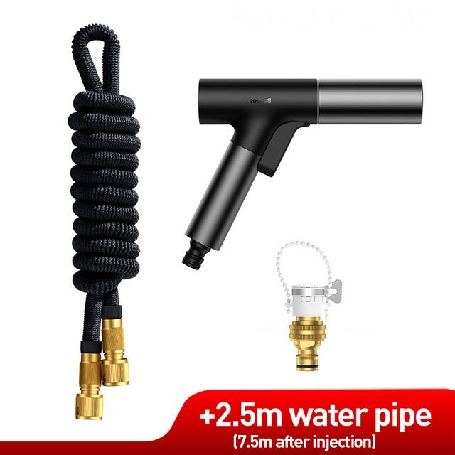 Xiaomi baseus автомойка высокого давления. Автомобильная мойка Baseus gf5 car Wash Spray Nozzle Black Black.