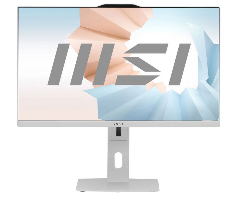 MSI 27" Моноблок Modern AM272P 12M-256XRU (9S6-AF8212-256) (Intel Core i7-1260P, RAM 16 ГБ, SSD 512 ГБ, Без видеокарты, Без ОС), 9S6-AF8212-256, белый, Русская раскладка