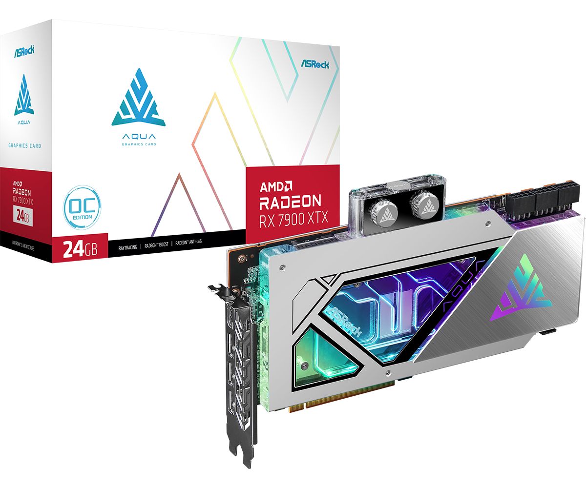 Видеокарта ASRock Radeon RX 7900 XTX, 24 ГБ GDDR6 - купить по низким ценам  в интернет-магазине OZON (992254412)