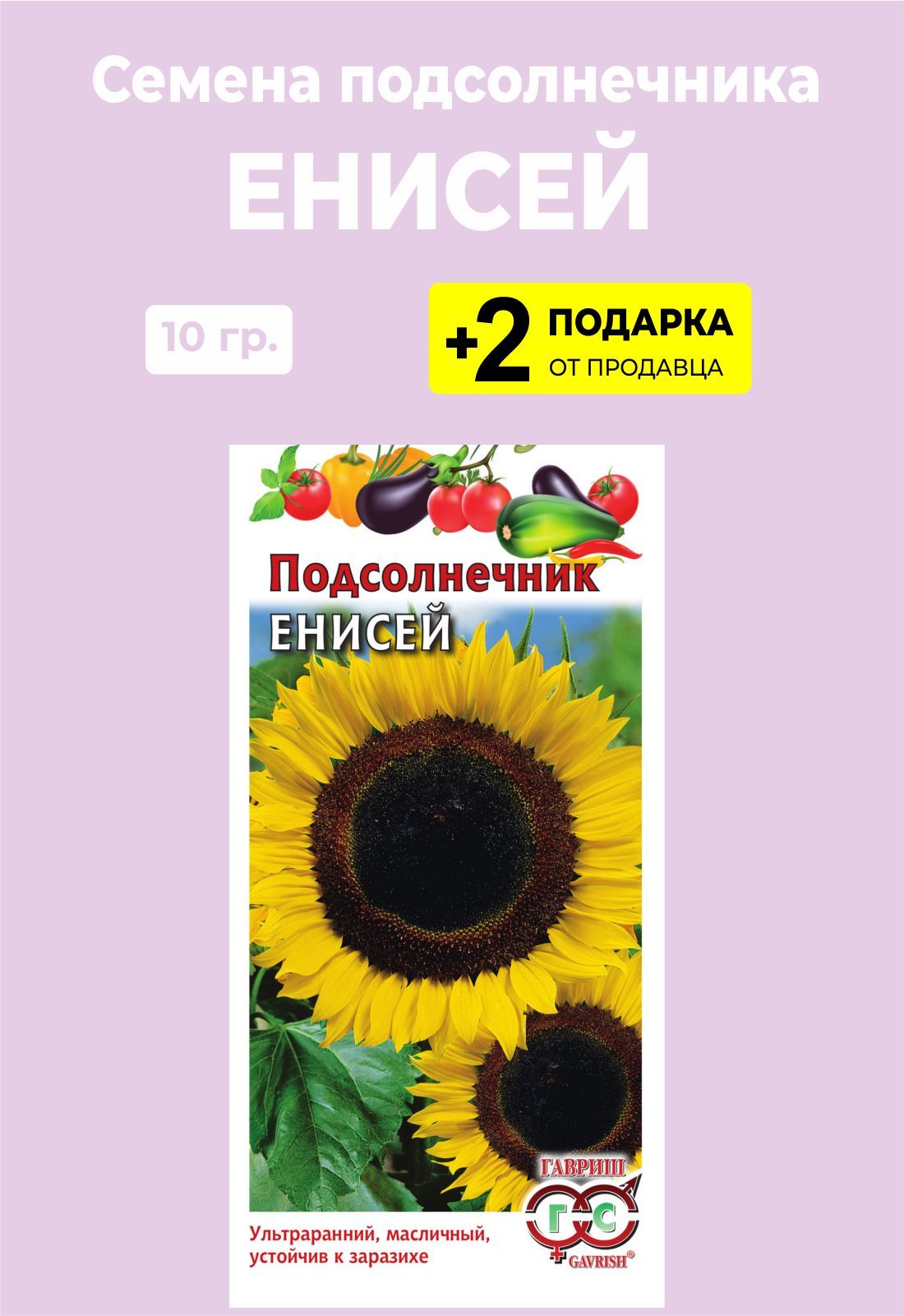 Семена Подсолнечника Енисей Купить