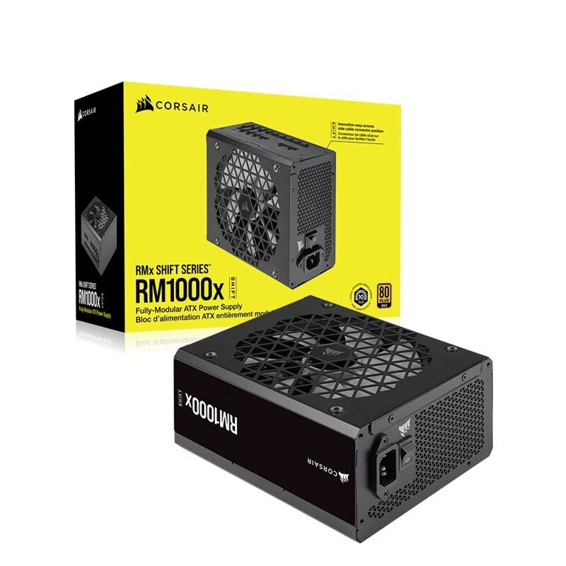 CorsairБлокпитаниякомпьютераCORSAIRRM1000xshift1000ВтATX3.04090Pcle5.016Pin702ВтGoldFullMode,1000Вт