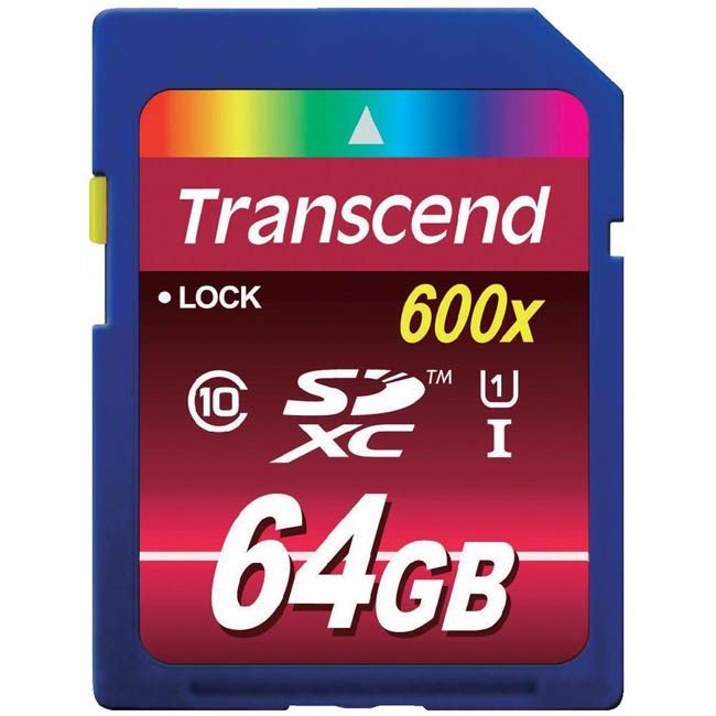 Карта памяти transcend sdhc 16 гб