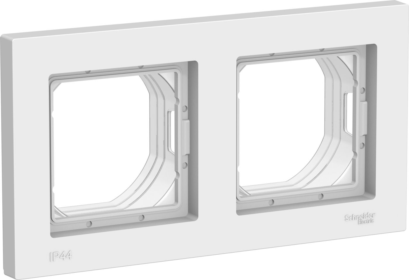 Рамка влагозащищенная 2 поста Systeme AtlasDesign Aqua Белый / ATN440102