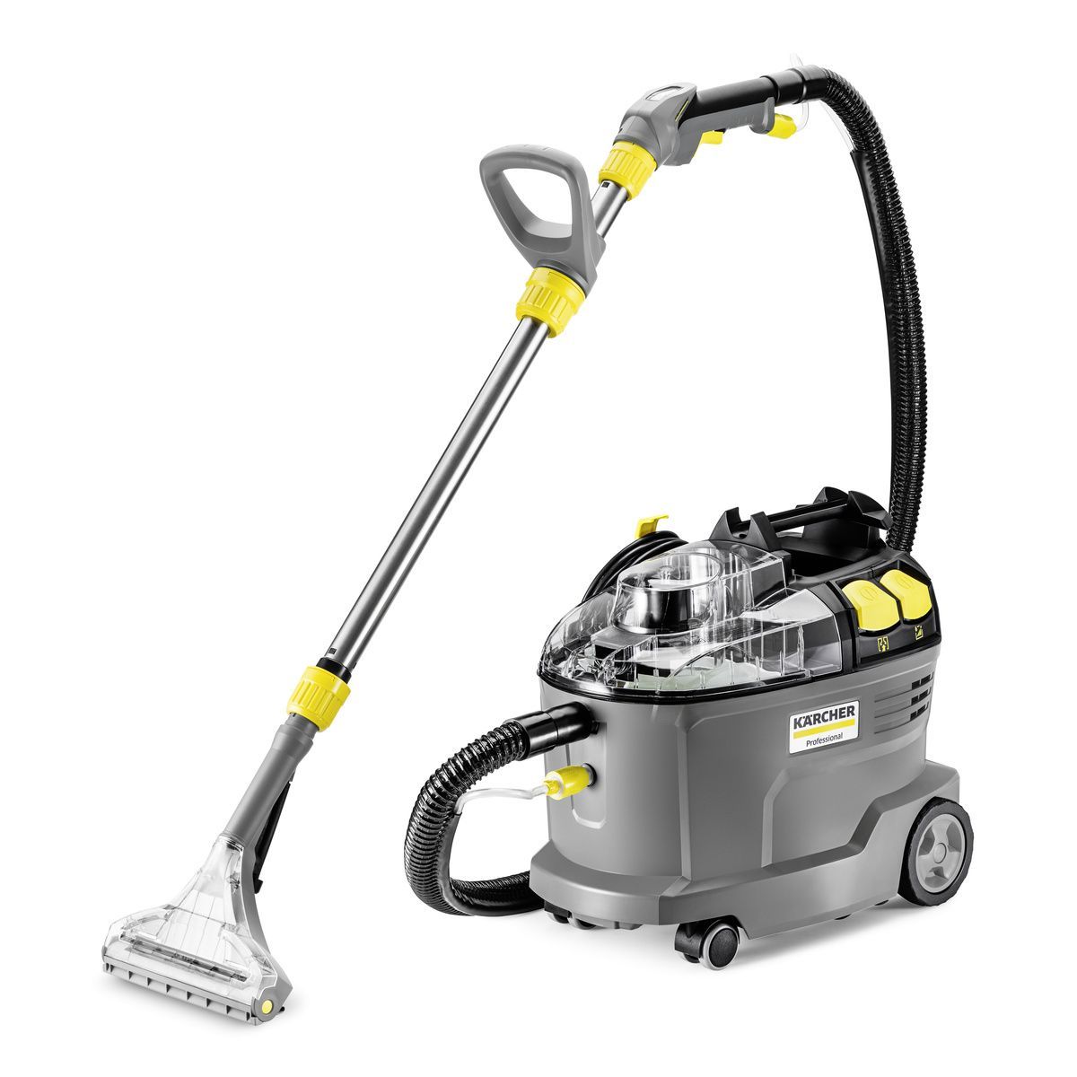 Моющий пылесос Karcher Puzzi 8/1, серый, черный - купить по низким ценам в  интернет-магазине OZON (1382842538)