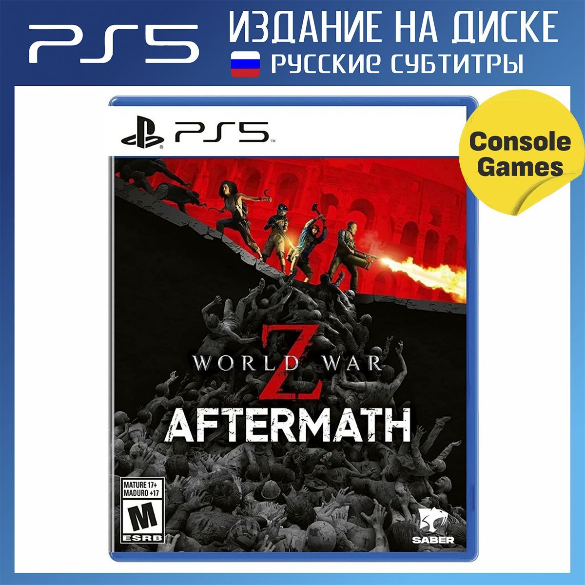 Игра World War Z: Aftermath (PlayStation 5, Русские субтитры) купить по  низкой цене с доставкой в интернет-магазине OZON (1237672369)