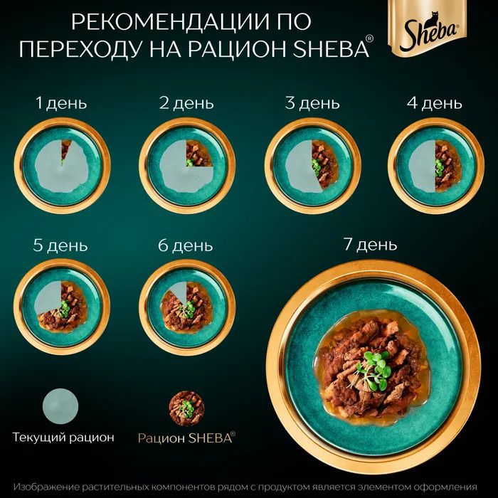 Влажный корм для кошек Sheba Нежный паштет в желе с курицей 75 г х 28(图2)