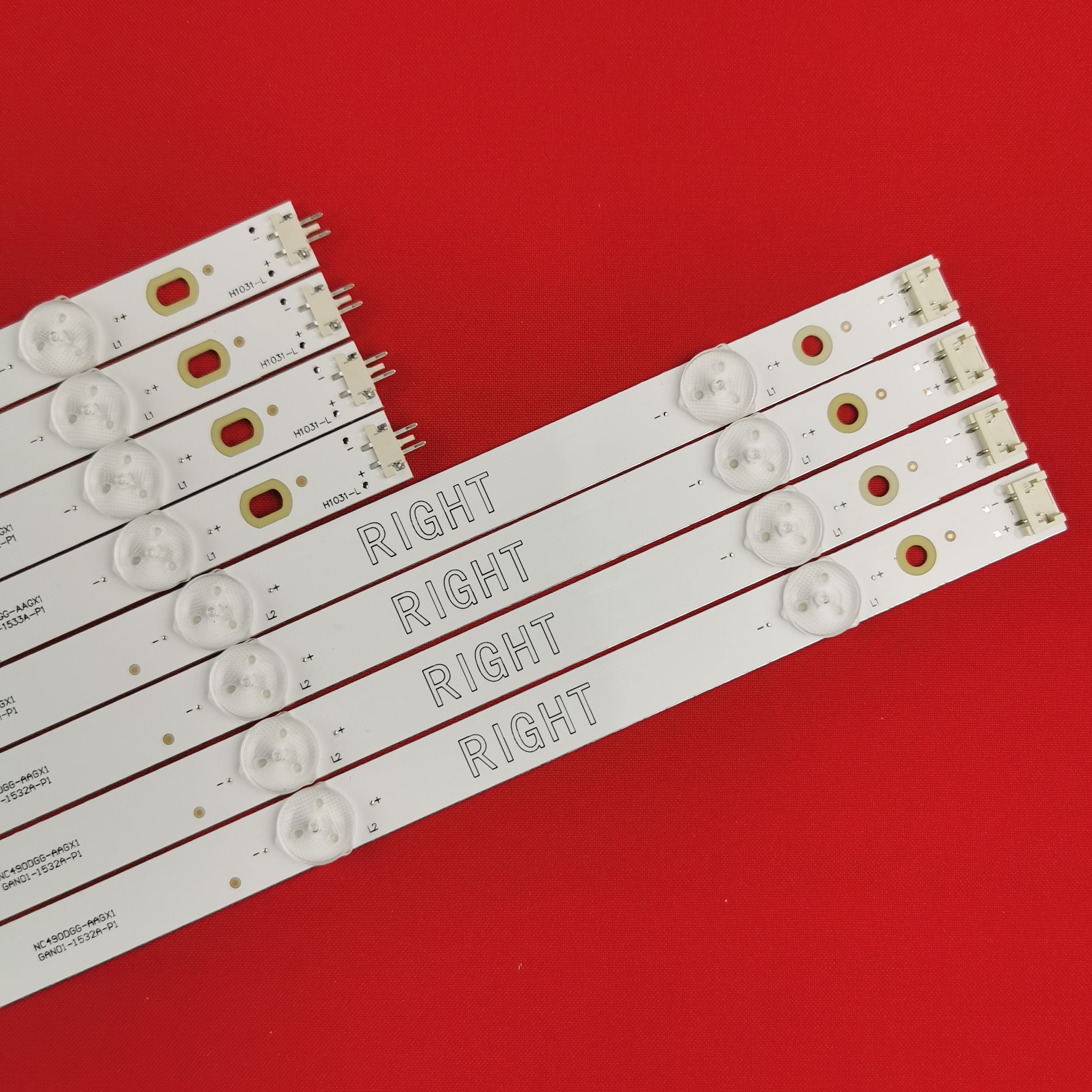 Подсветка для LG 49UK6200PLA 49UJ630V 49UJ634V 49UM7020PLF 49UH619V 49UK6300PLB 49UK6390PLG 49UJ639V; NC490DGG-AAFX1-41