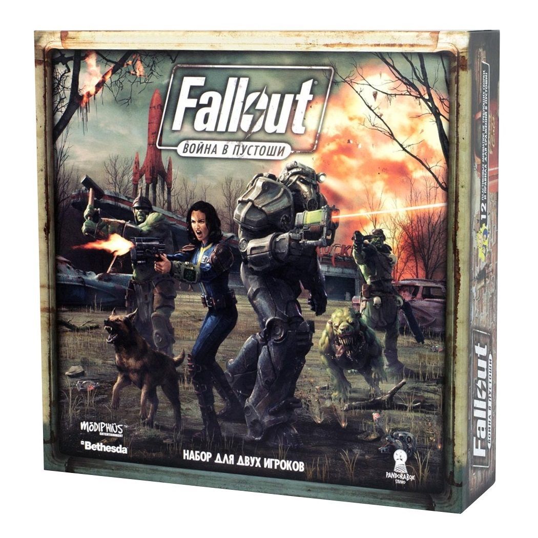 Стартовый набор игры с миниатюрами «Fallout. 