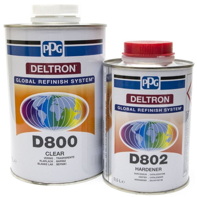 Лак акрилуретановый PPG DELTRON D800 1л+0,5л