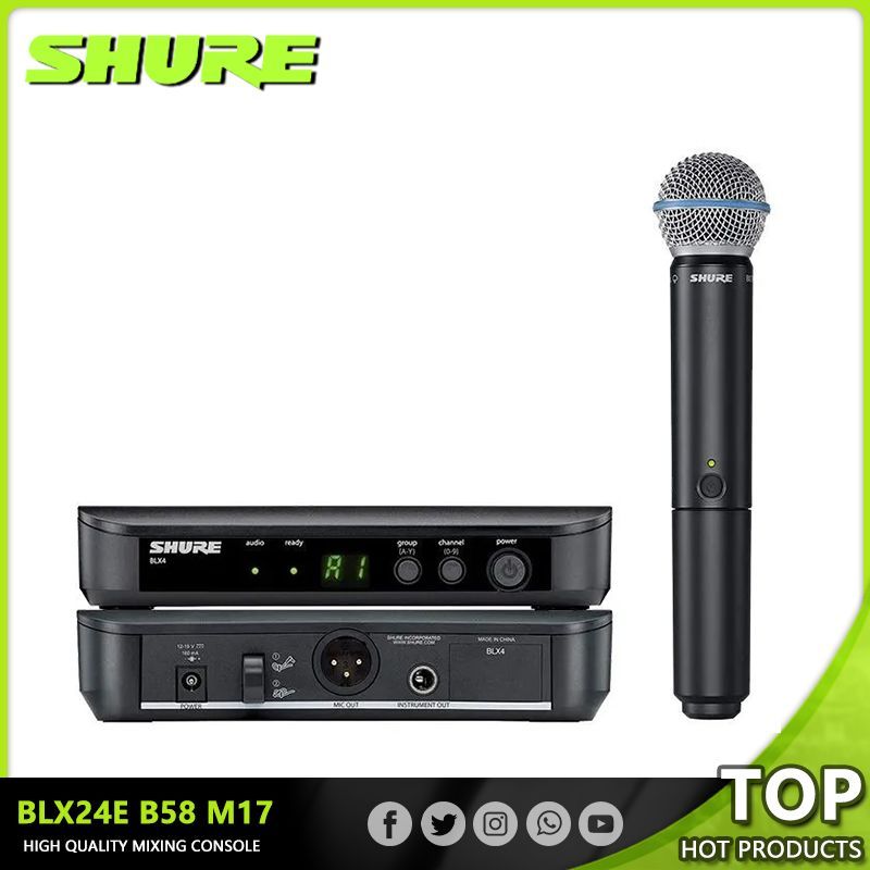 ShureМикрофонSHUREBLX24E/B58микрофон,черный