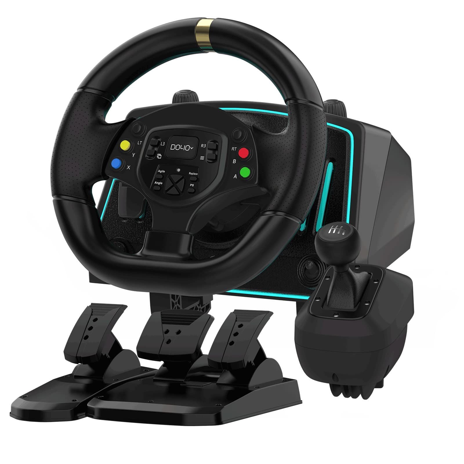 Игровой руль 8in1 DOYO-808 1080 угол поворота градусов - купить с ...