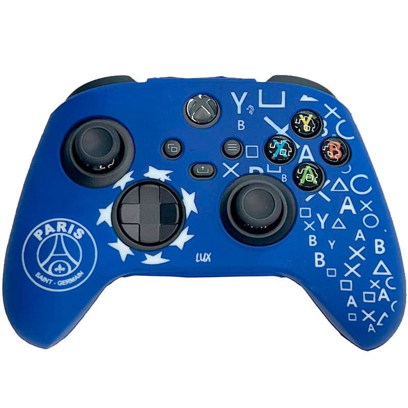 Силиконовый чехол для геймпада Xbox Series Controller (ФК ПСЖ)