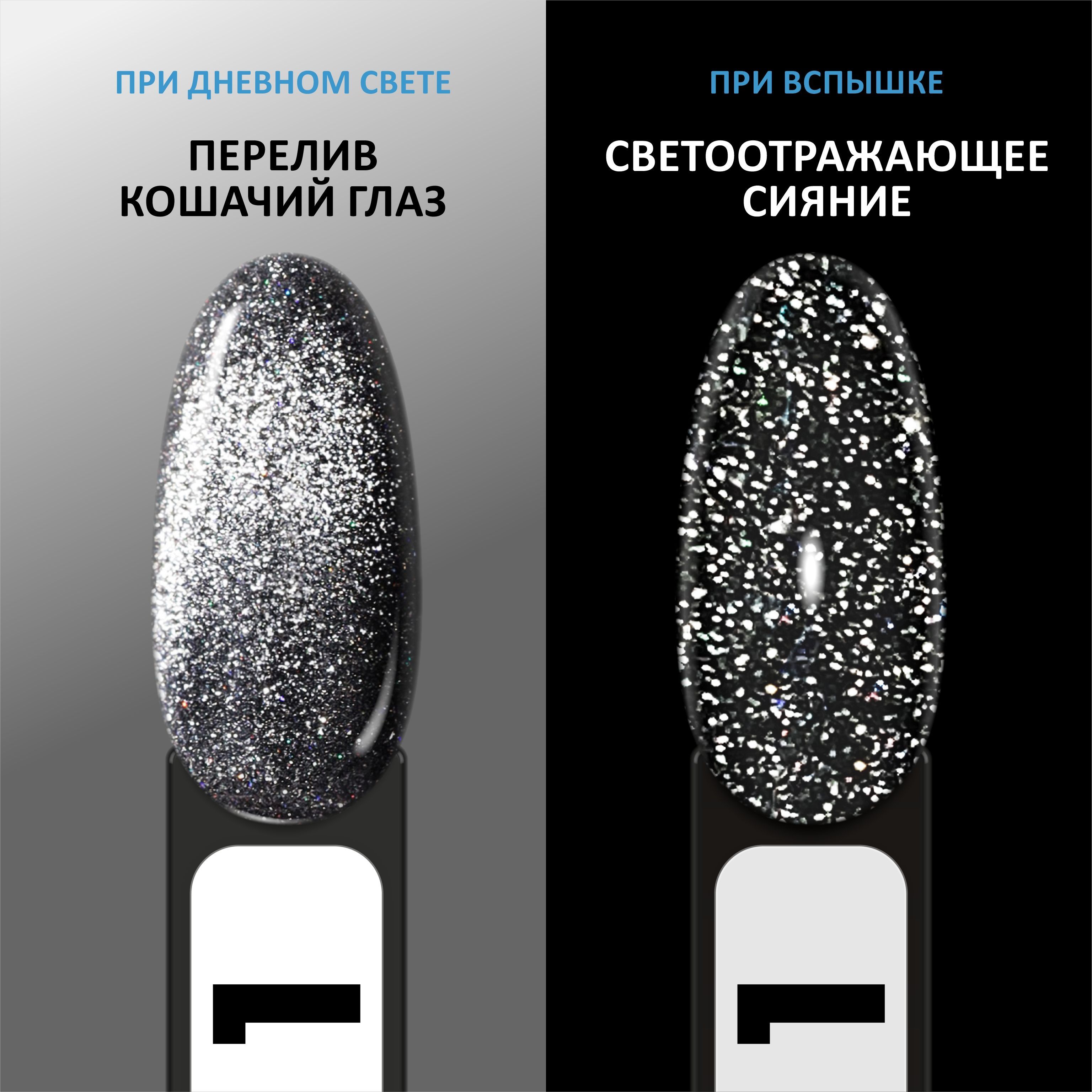 светоотражающий кошачий глаз. Yume color гель лак 129. фокси гель лак. светоотражающий кошачий глаз. гель лак кошачий глаз.