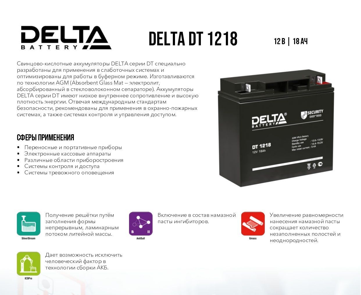 Аккумуляторная батарея delta dt 1218. Delta DT 1218. DT 1218.